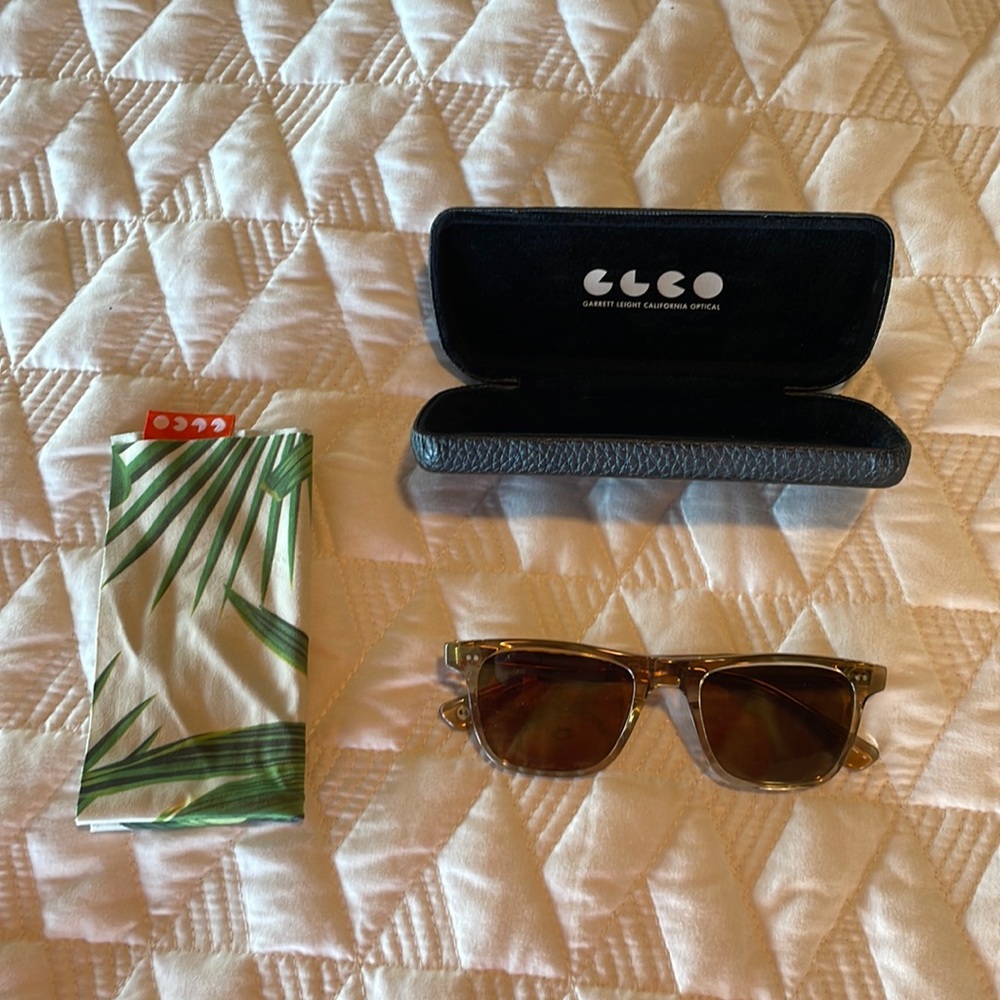 Garret Leight lightly worn “Wavecrest” sunglasses